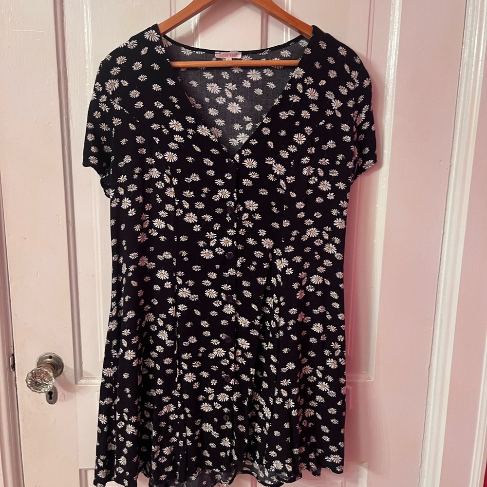 Sunflower Black and White Dress